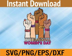 International Womens Day 2022 Gender Equality Break the Bias Svg, Eps, Png, Dxf, Digital Download