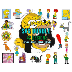 42 Files The Simpsons Svg Bundle