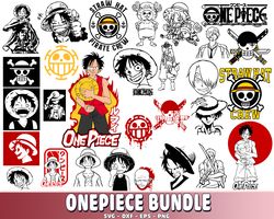 Onepiece SVG , Onepiece bundle SVG DXF EPSPNG , Anime bundle svg, cricut ,file cut , Sublimation , Digital download