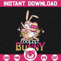 Easter Coolest Bunny PNG, Cool Easter, Happy Easter day, Sublimation, Easter Bunny PNG,