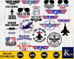 Top Gun SVG Bundle, Top Gun movie svg, Bundle Top Gun svg , for Cricut, Silhouette, digital, file cut