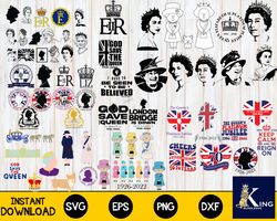 Ultimate bundle Queen Elizabeth II svg, Mega Bundle Elizabeth II svg, cricut , for Cricut, Silhouette, digital download