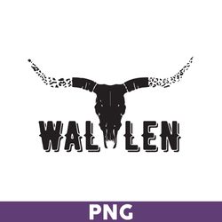 Wallen Western Cow Skull Png, Wallen BullSkull Png, Country Music Png, Retro Wallen png, Sublimation Designs - Download