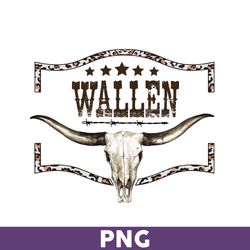 Wallen Western Cow Skull Png, Wallen BullSkull Png, Country Music Png, Retro Wallen Png, Sublimation Designs - Download