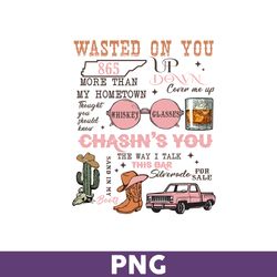 Wallen Western Wasted On You Png For Cricut Sublimation Files, Wallen Png, Sublimation - Download