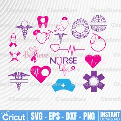 Nurse svg, nurse dxf, nurse eps, medical svg, doctor svg, stethoscope svg, syringe svg, stencil, nurse transfer