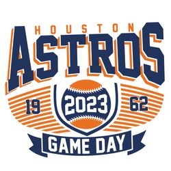 Houston Astros 2023 Game Day Svg, Sport Svg, NFL Team Svg, Astros Mascot Svg