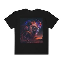 Night King - Digital AI Art Unisex Garment-Dyed T-shirt