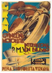 Gran Quincena Motorista Internacional en Bilbao Pena Motorista Viz  - Cross Stitch Pattern Counted Vintage PDF - 111-168