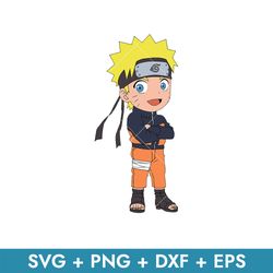 Naruto Chibi Svg, Naruto Svg, Anime Svg, Png Dxf Eps, Instant Download