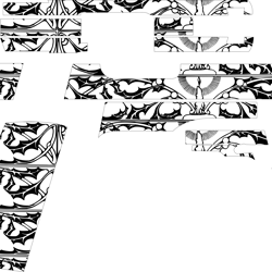 1911 Rock Island Armory Pistol Design Custom, Ai, Vector, SVG, DXF, PNG, Digital2Black white vector outline or line art