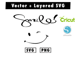 smile svg & png files for cricut machine , anime svg , manga svg , Goku svg