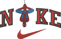 Spider-Man Nike embroidery File