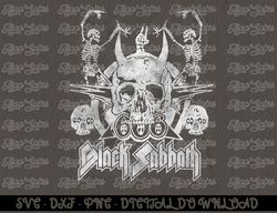 Black Sabbath Official Vintage Dancing Skeletons  Digital Prints, Digital Download, Sublimation Designs, Sublimation,png