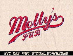 Chicago Fire Molly's Pub  Digital Prints, Digital Download, Sublimation Designs, Sublimation,png, instant download