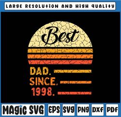 Best dad since 1998 Svg, father's day from son daughter Svg, Greatest Dad Svg, Father's Day, Digital Download