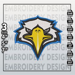 Morehead State Eagles Eagles Embroidery Designs, NCAA Logo Embroidery Files, Machine Embroidery Pattern