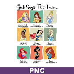 God Says I Am Png, Friendship Png, Princess Png, Friends Trip Png, Vacay Mode Png, Family Vacation Png - Donwload