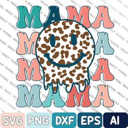 Retro Design, Mama Svg, Retro Mama Design Svg, Svg Design, Graphic Design, Digital Download