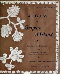 Digital | Vintage Album de Guipure d'Irlande Vol. 2 |  French PDF Template