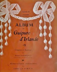 Digital | Vintage Album de Guipure d'Irlande Vol. 3 |  French PDF Template