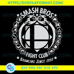 Smash bros fight club, super smash bros, brawling since 1999, club 1999, fight club, video games, smash bros,