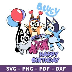 Bluey Bingo Muffin Png, Bluey Png, Bluey Characters Png, Svg, pdf, dxf digital file - Download File