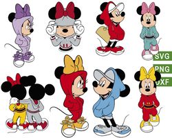 disney fashion mickey svg, Mickey Mouse Designer svg, minnie fashion svg