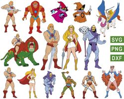 He-Man svg, Masters of the Universe svg, He-Man and She-Ra svg, He-Man png