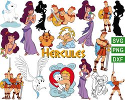 Disney Hercules svg, Disney Zeus svg, Disney Hades svg, Disney Pegasus png