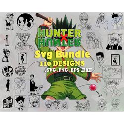 110 Files Hunter X Hunter SVG Bundle Design