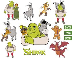 22 Shrek Inspired Characters Clipart Pack PNG Clipart With -  Sweden