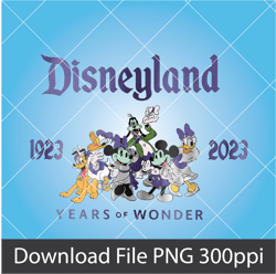 100 Years of Wonder Mickey Minnie 2023 PNG, D23 Expo, 2023 Exhibition Daisy Donald, 100th Anniversary, Magical Castle