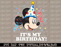 Disney Mickey Mouse Its My Birthday  Digital Prints, Digital Download, Sublimation Designs, Sublimation,png, instant dow