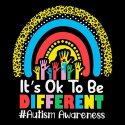 It's Ok To Be Different SVG Autism Awareness SVG Cutting Files