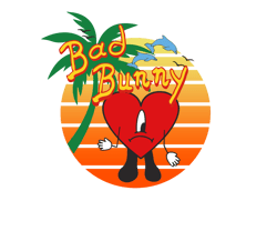 Bad Bunny, Bad Bunny Svg, Yo Perreo Sola Svg, Bad bunny logo Svg, El Conejo Malo Svg, png eps, dxf file