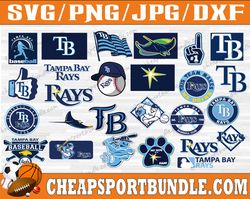 Bundle 27 Files Tampa Bay Rays Baseball Team Svg, Tampa Bay Rays Svg, MLB Team  svg, MLB Svg, Png, Dxf, Eps, Jpg