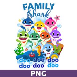 Family Shark Png, Shark Png, Shark Family Png, Shark Birthday Png, Shark Party Png, Baby Shark Png, Shark Png - Download