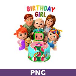 Cocomelon 2nd Birthday Girl Png, Cocomelon Birthday Png, Cocomelon Family Png, Cocomelon Family Birthday Png - Download
