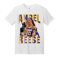 Angel Reese T-shirt- LSU Women's NCAA Basketball Champions-2023 unisex sizes