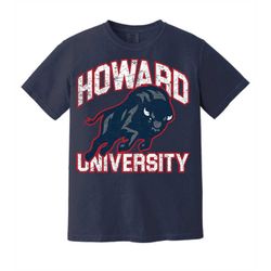 Howard University Vintage Style Bison T-shirt