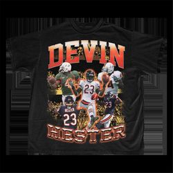 Devin Hester T Shirt NFL Player Classic Vintage Bootleg Shirt Miami Hurricanes Chicago Bears Kick Return Wide Receiver 2