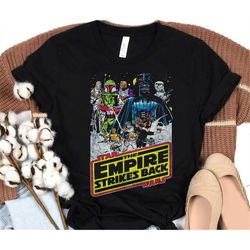Retro Star Wars Episode V The Empire Strikes Back Shirt / Star Wars Day / May The 4th / Galaxy's Edge / Walt Disney Worl