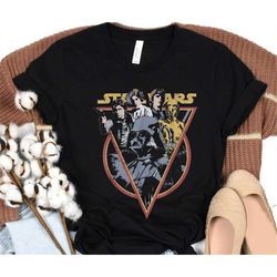 Retro Star Wars Characters Shirt / Star Wars Day 2023 / Walt Disney World T-shirt / Disneyland Trip / May The Fourth/ St