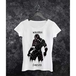 Black Panther, Wakanda Forever Woman Shirt / Men Shirt / Racerback Tank / Unisex Sweat / Unisex Hoodies