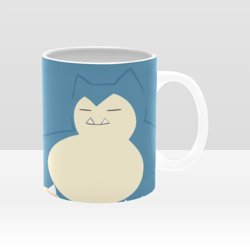 pokemon snorlax mug