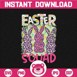 Easter squad PNG, Easter png, Easter Bunny png, Bunny Ears png, Easter Crew, Family Easter png Sublimation