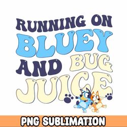 File Running On Blue Dog & Coffee PNG