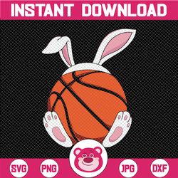 bunny volleyball svg png, bunny ears volleyball png, sublimation, volleyball easter egg