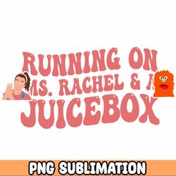 Running on Ms.Rachel and juicebox PNG Kids cute designs